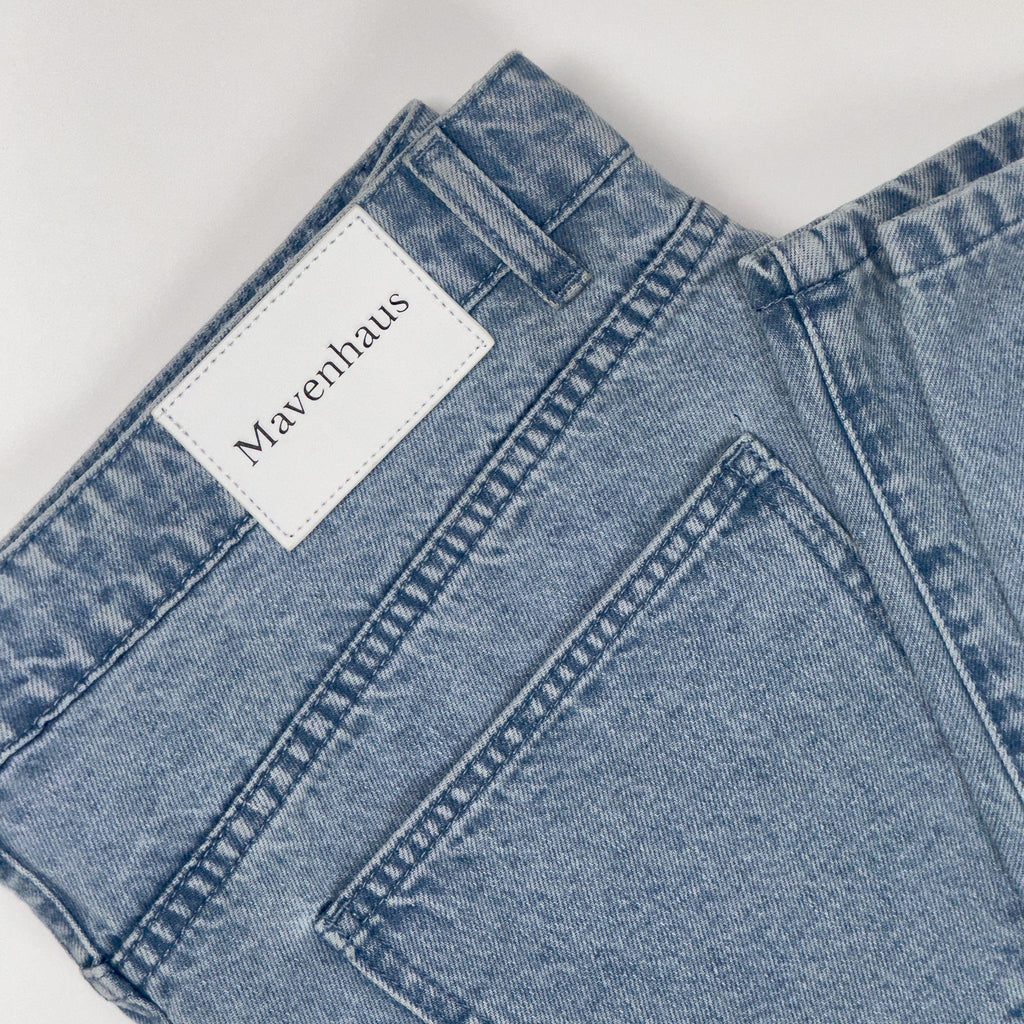 Pleated Core Jeans