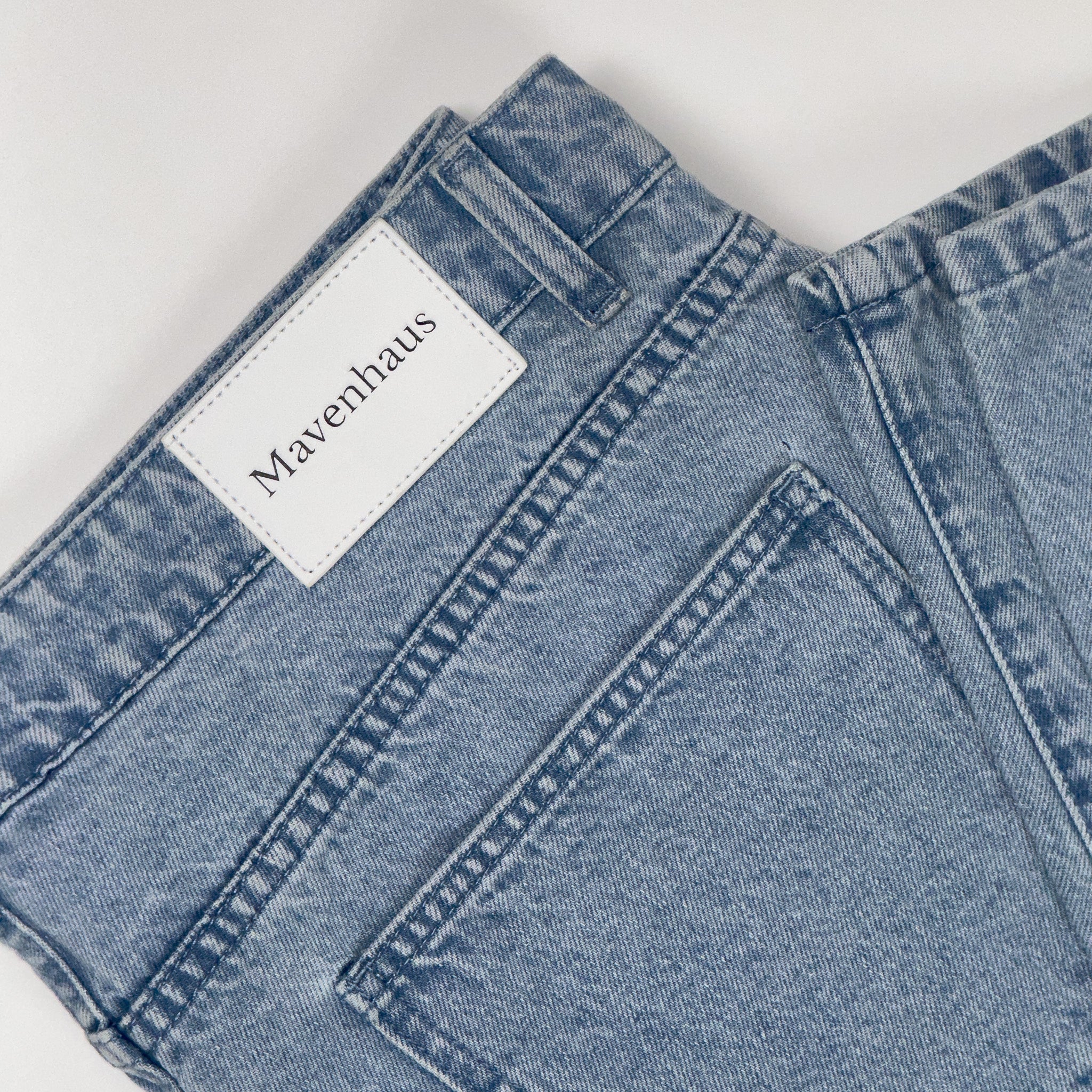 Pleated Core Jeans