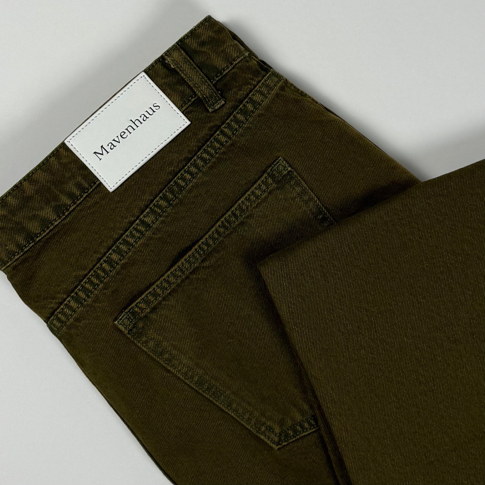 Pleated Core Jeans